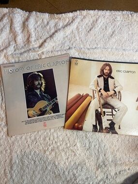 Eric Clapton Vinyl Records - History of Eric Clapton + Eric Clapton